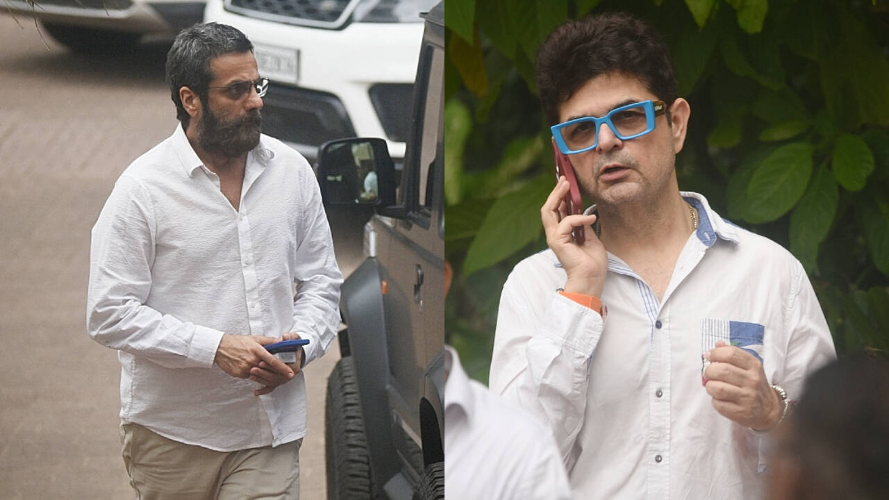 Celebs at Sanjay Gupta's residence