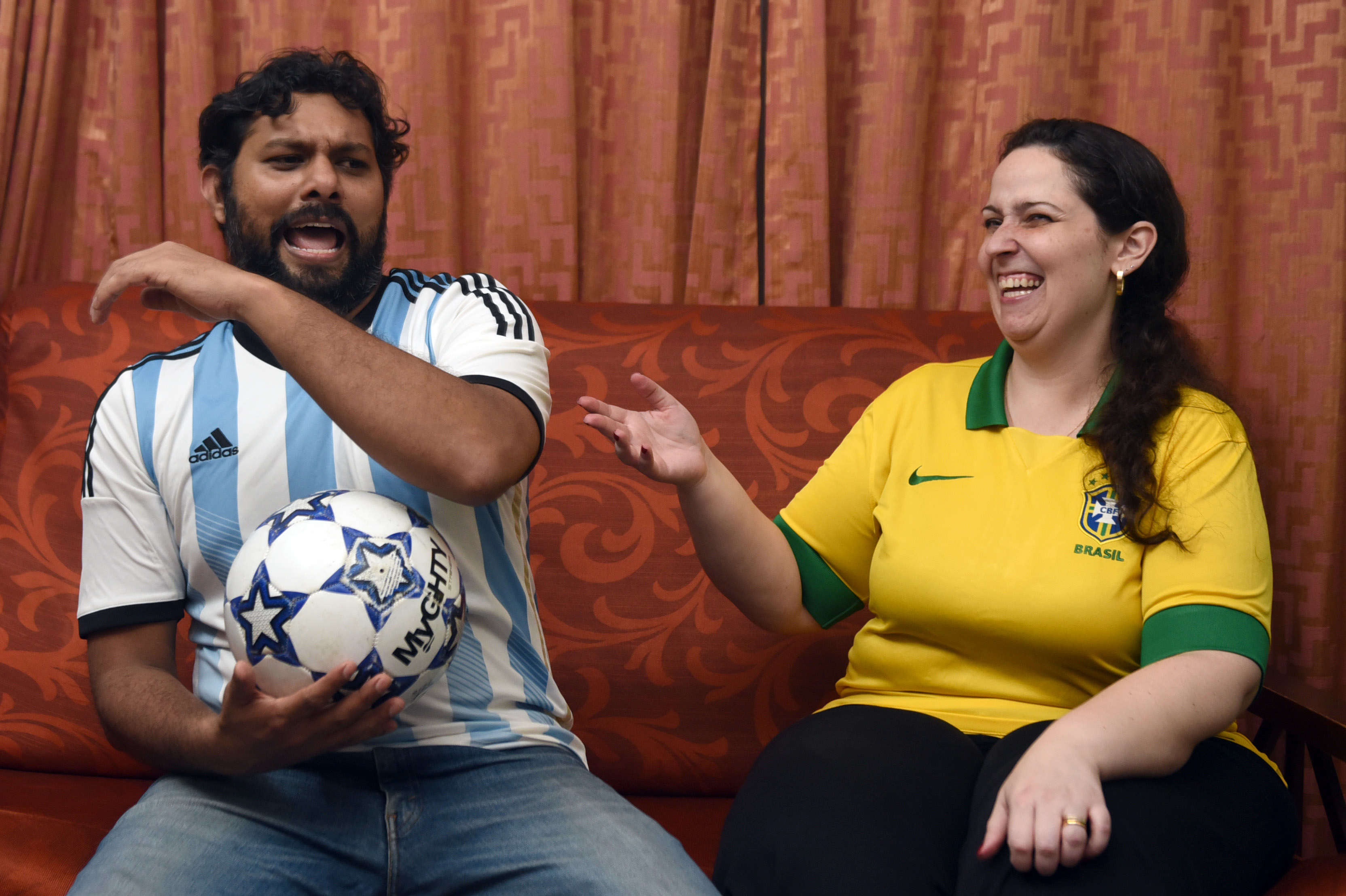 This Seiko is a Maradona fan while his Brazilian wife disagrees