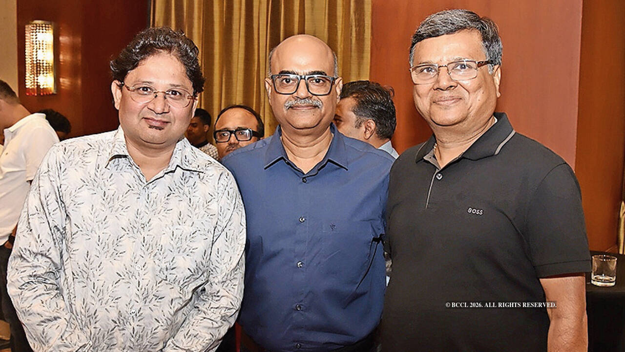 (L-R) Deepesh Pan, Rahul Dhawan and Mridul Agarwal