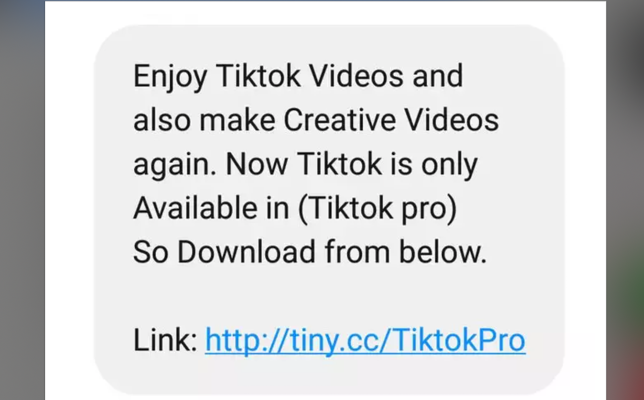 Tiktok link