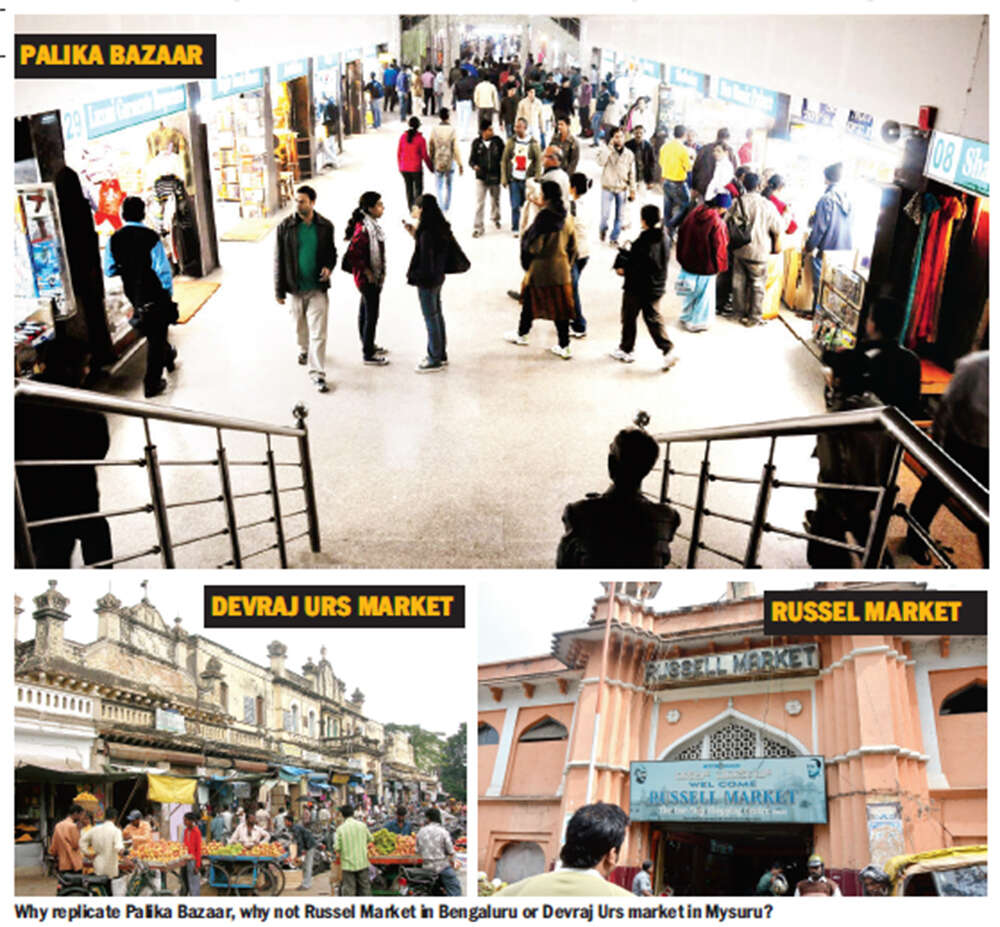 Palika Bazaar: City’s answer to Palika Bazaar: a palike bazaar