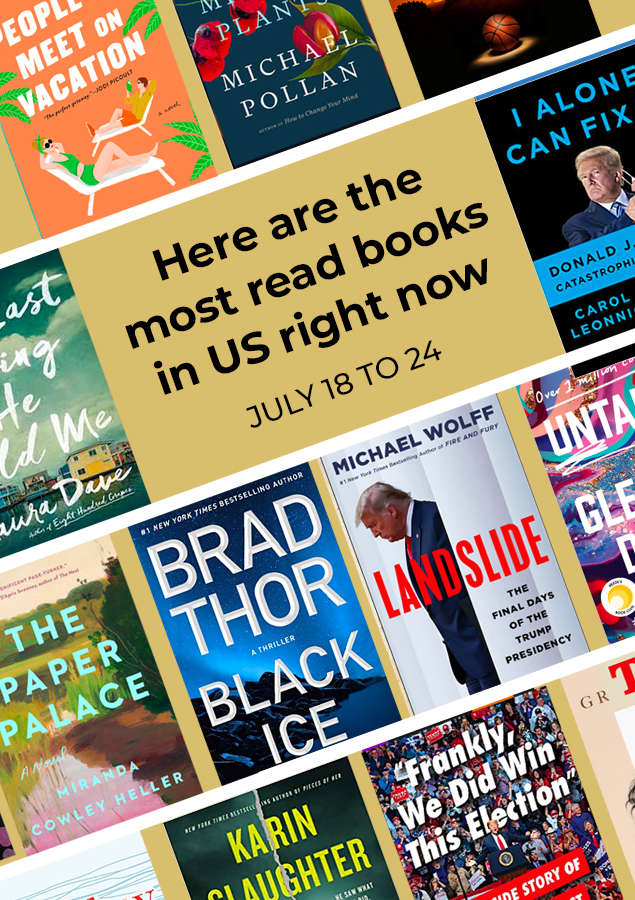 The most read books in US right now are... Times of India