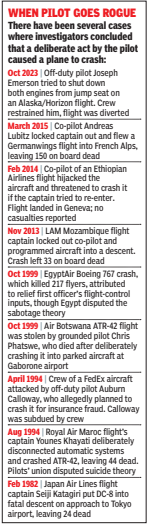 When pilot goes rogue