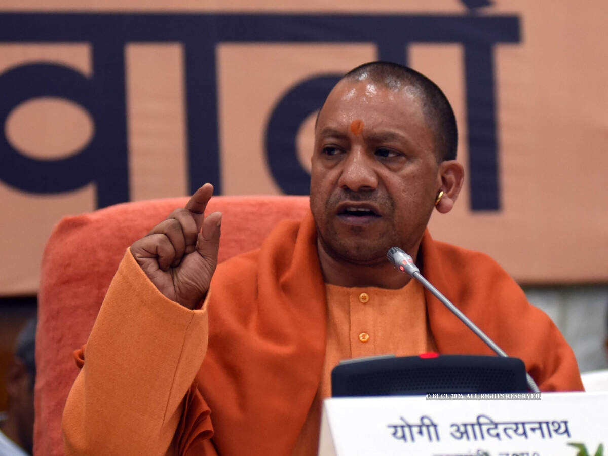 UP Chief Minister Yogi Adityanath performs 'rudrabhishek' for safety ...