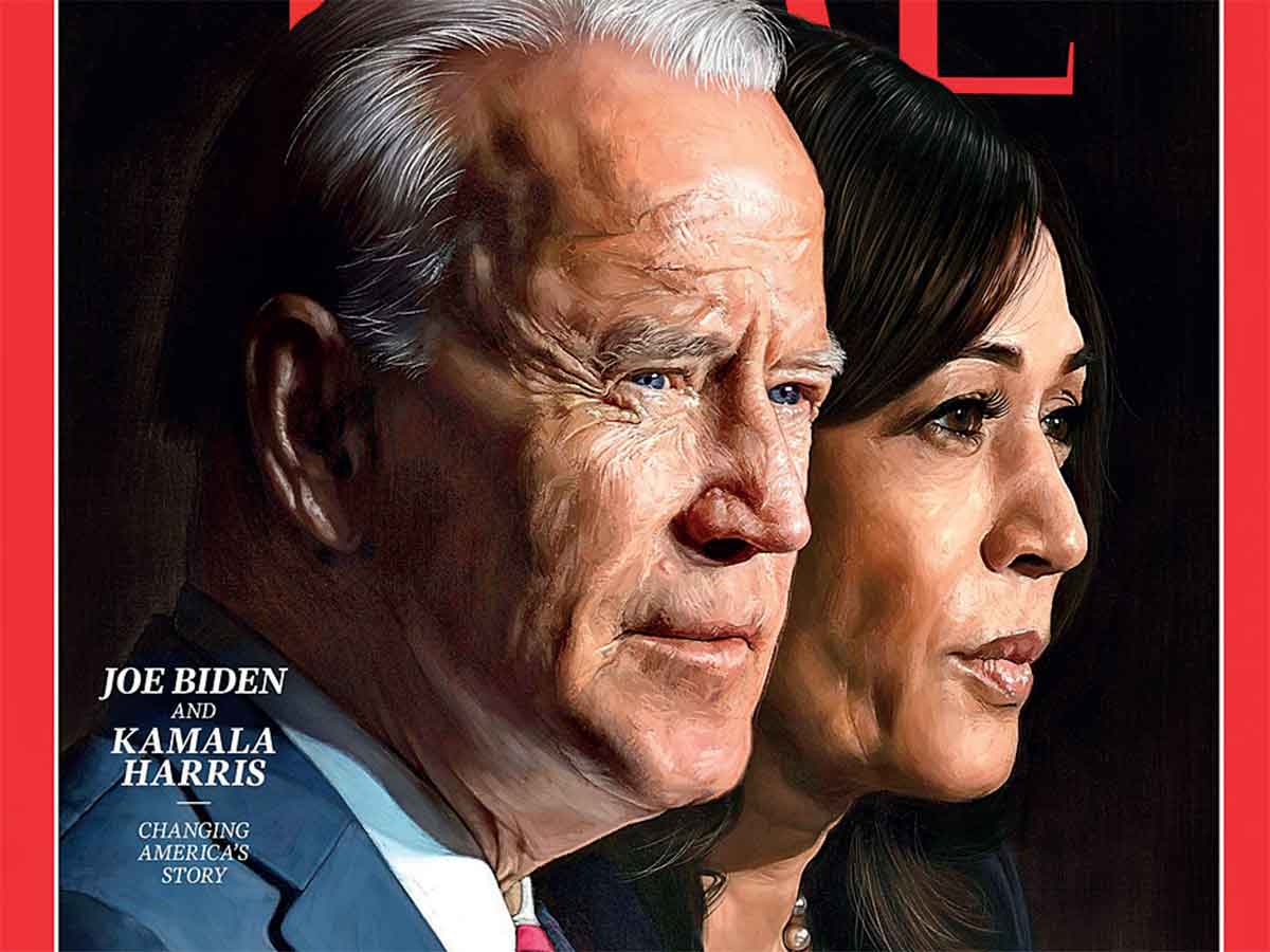 Time's Person of the Year Biden, Harris