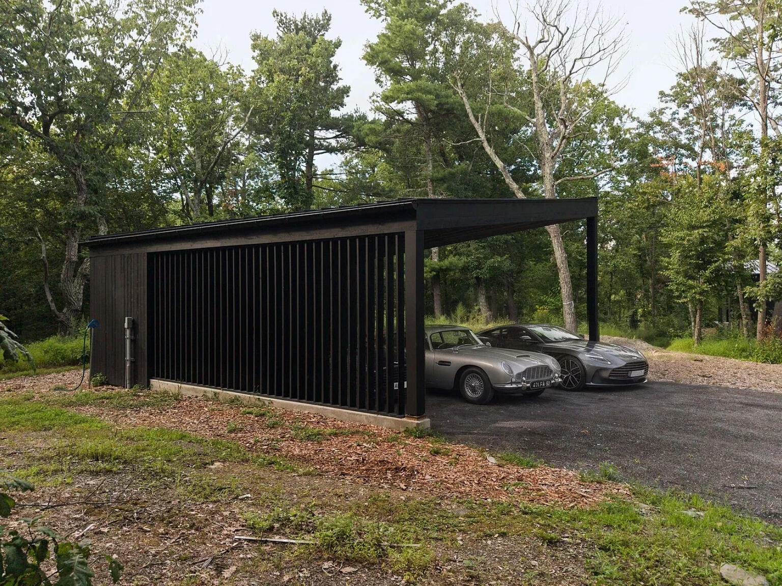 The garage