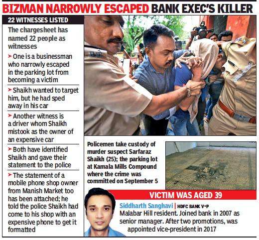 Machinist targeted executive as latter was frail: Chargesheet | Mumbai