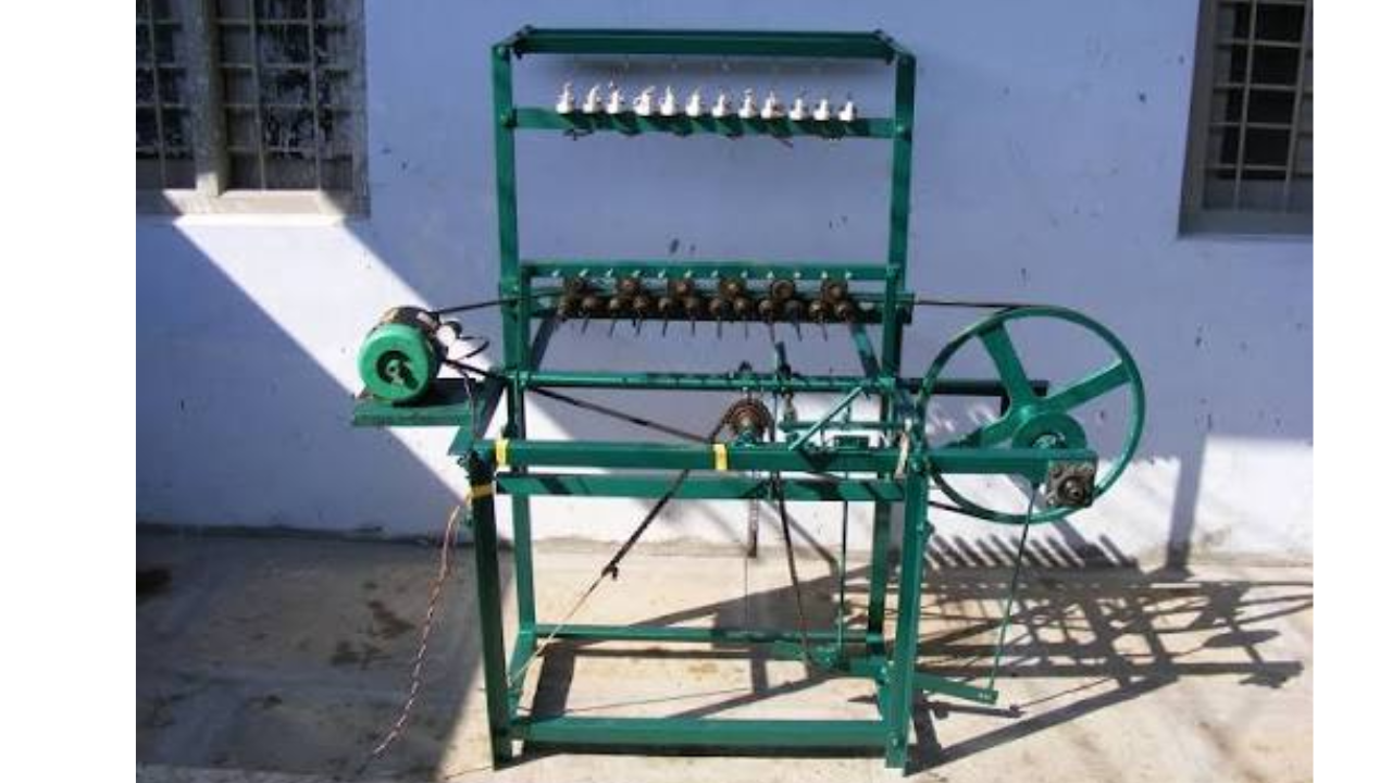 The Laxmi Asu machine- Mallesham’s invention mechanised one of the most laborious steps in saree-making