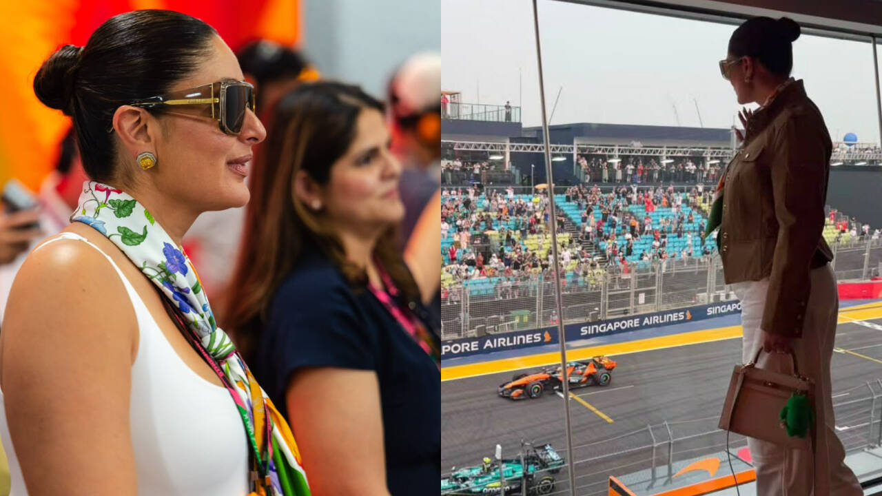 KAREENA AT F1
