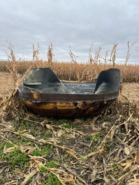 11-Foot Metal Object Found on Minnesota Farm