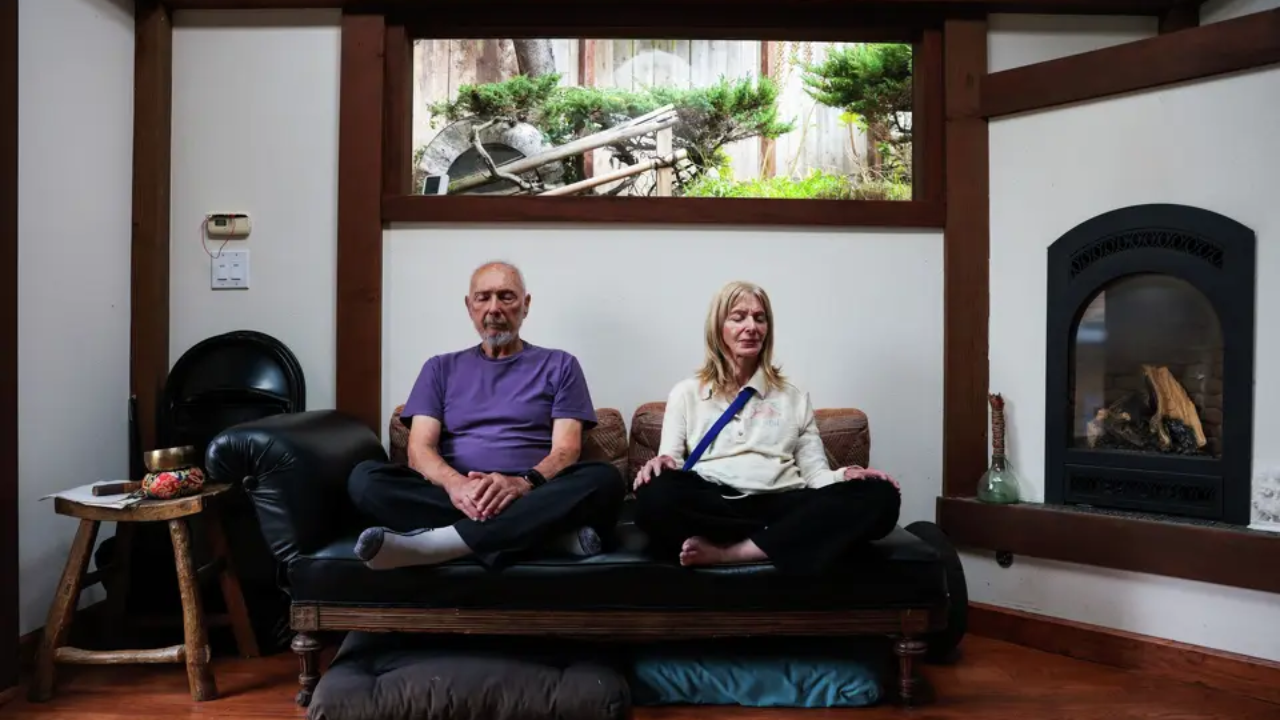 San Francisco couple's backyard Buddhist sanctuary…