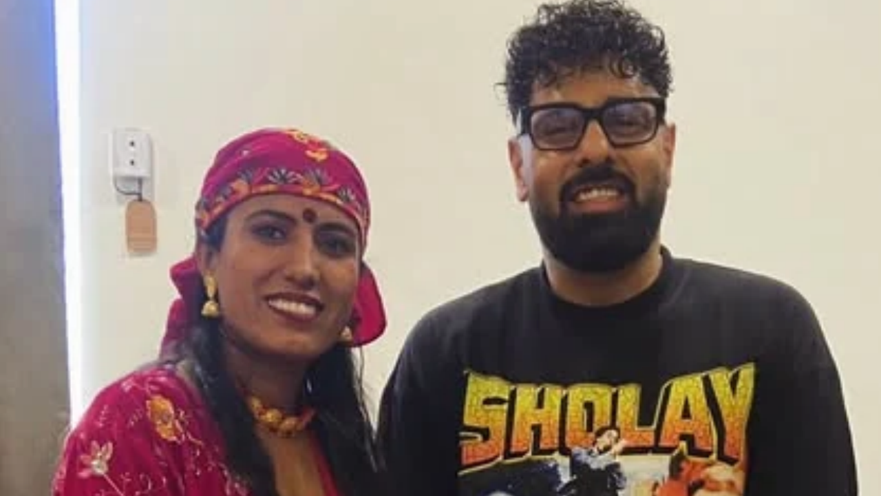 Manju Nautiyal with Singer-Rapper Badshah. Photo: Instagram
