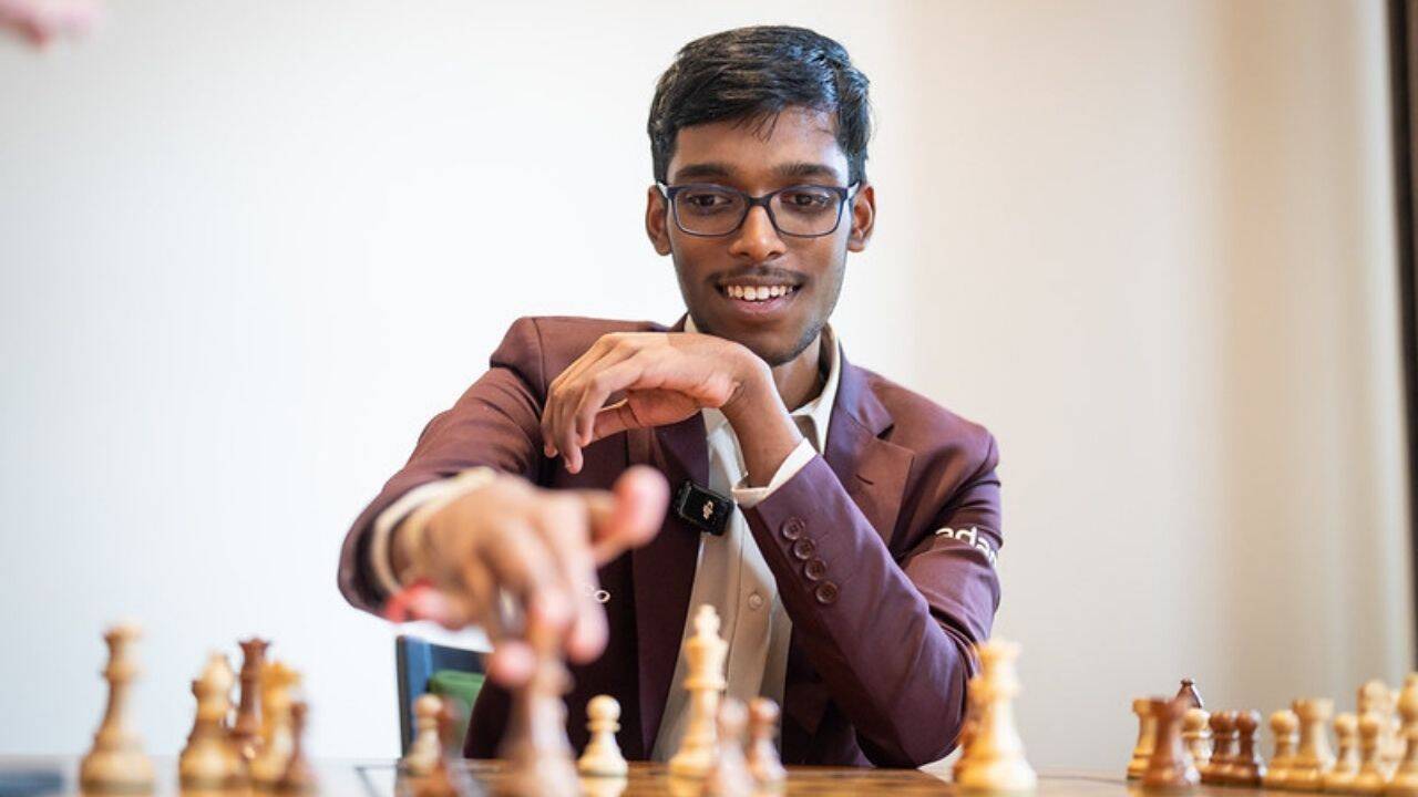 R Praggnanandhaa  (Photo by Lennart Ootes)
