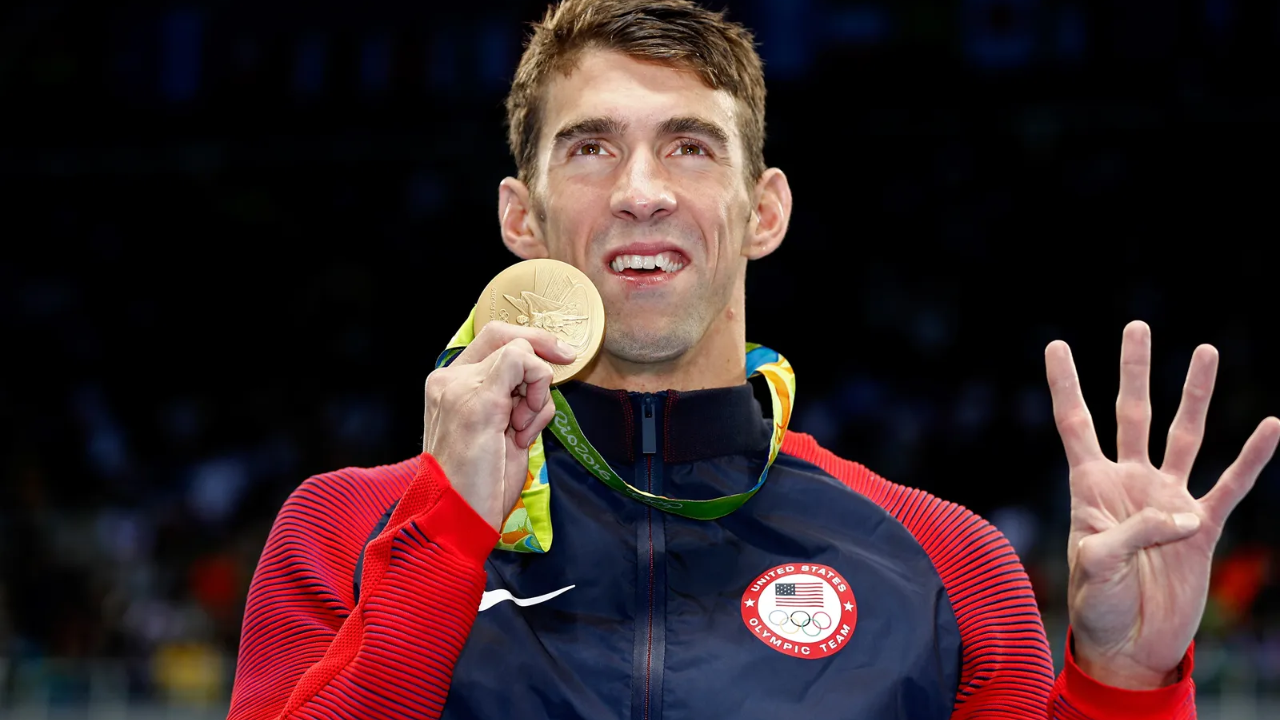 Phelps finished his Olympic career with 28 medals, including 23 golds.