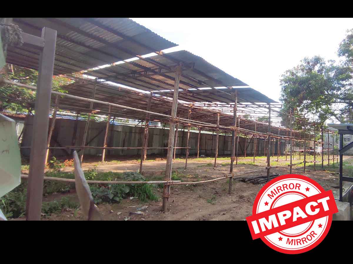 Kausar Baug soc bakra mandi: PMC, DDR send letters - Vimarsana News