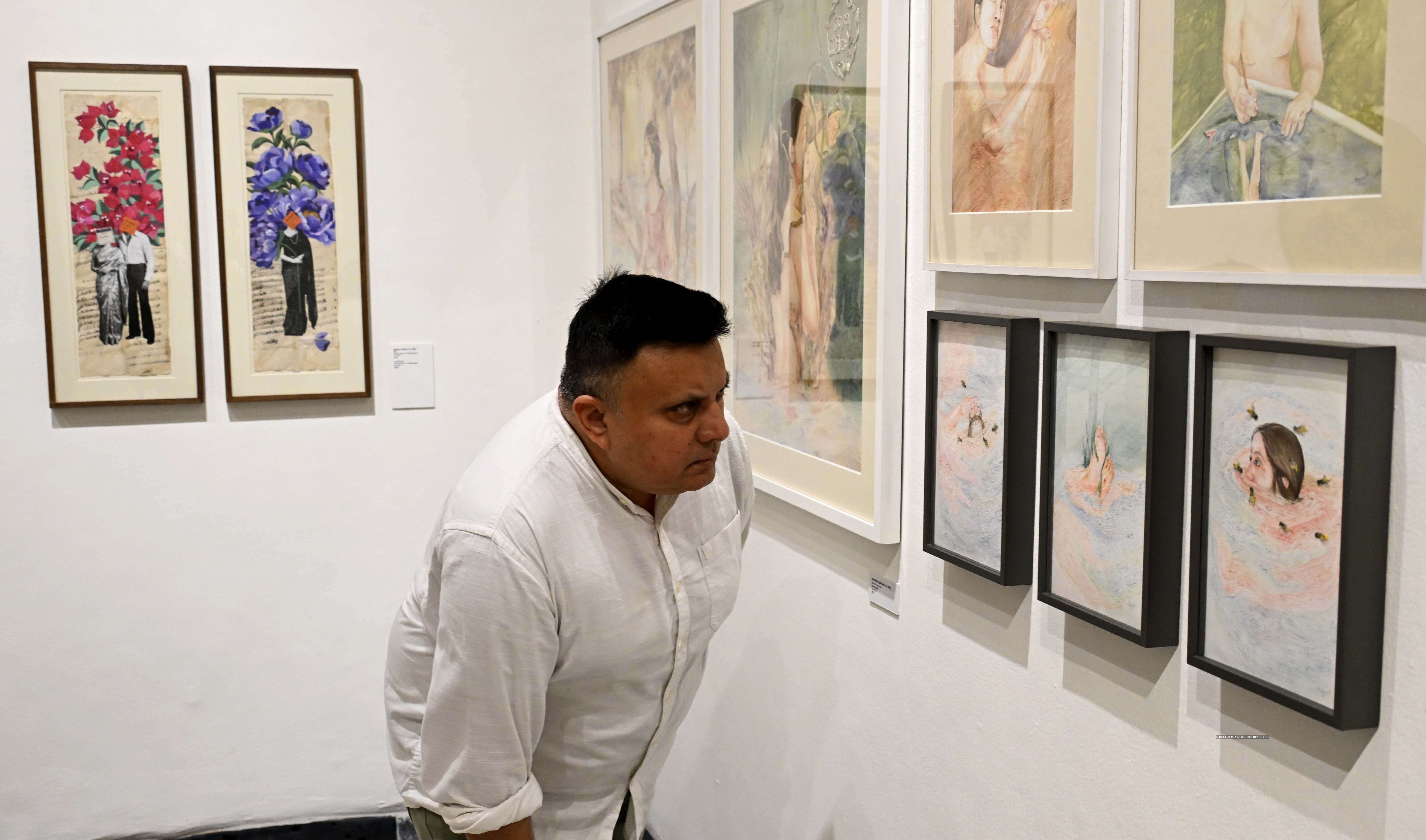 Artist-sculptor Manav Gupta takes in Anupama Alias’ mixed-media artworks, which explore womanhood through the body