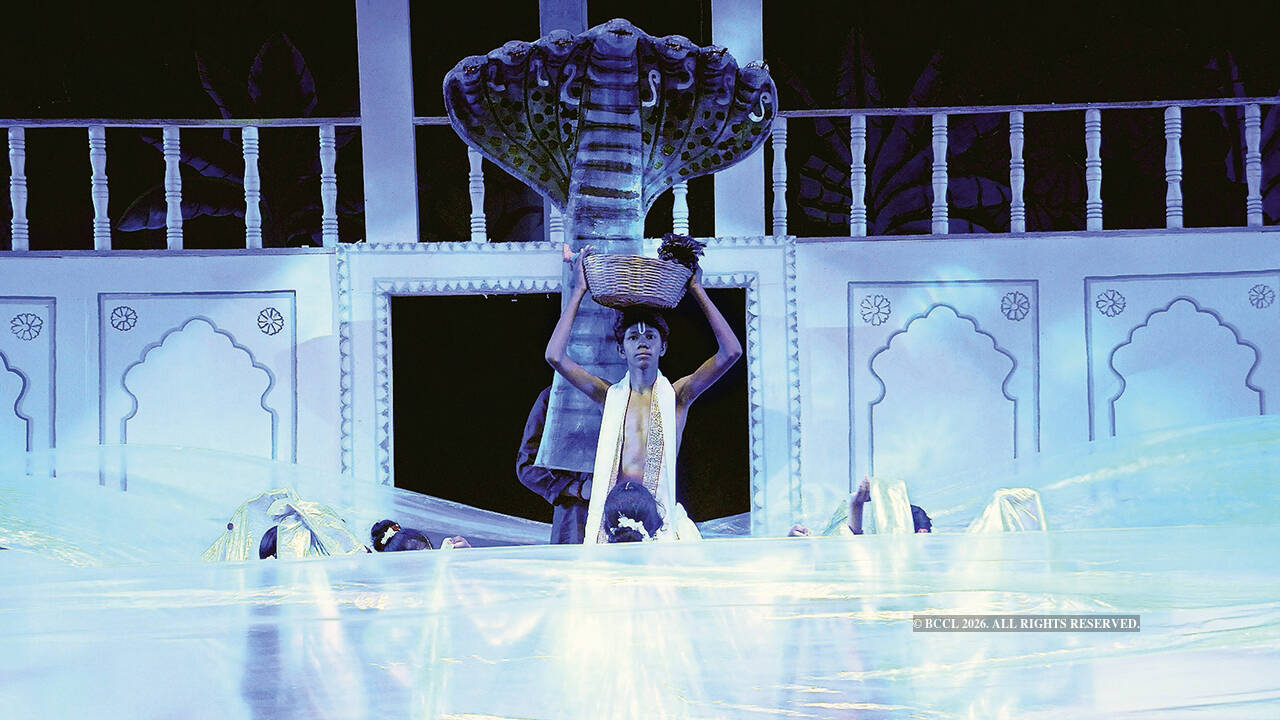 A scene from the play