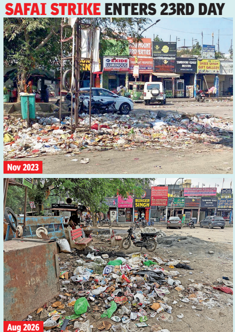 Safai strike enters 23rd day