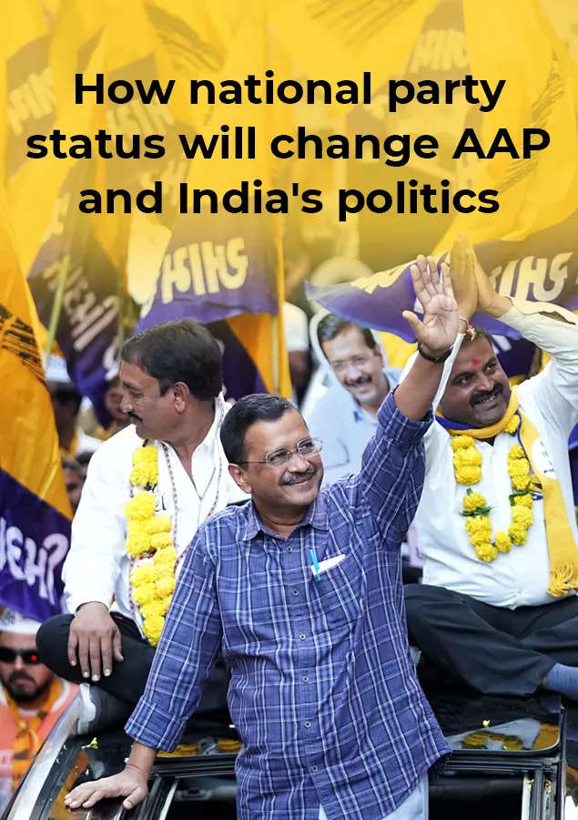 How national party status will change AAP and India's politics | India News  - Times of India