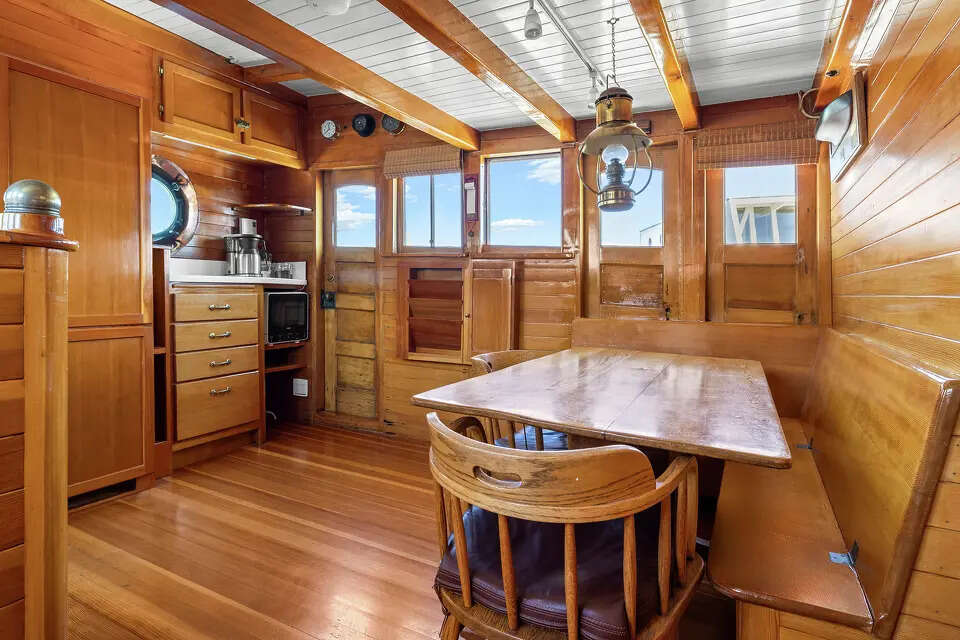 A derelict tugboat transformed into a one-of-a-kind Sausalito floating home.