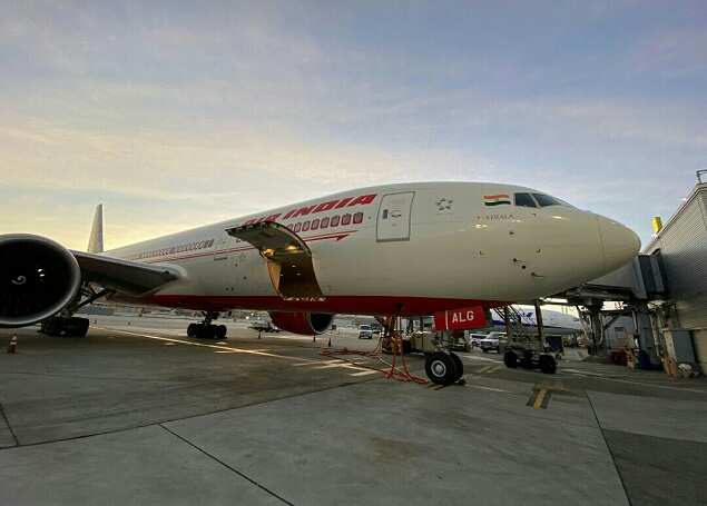 <p><em>VT-ALG. Boeing 777 200 long range, "Kerala". (Picture source: SFO Airport)</em></p><p><em><br></em></p>