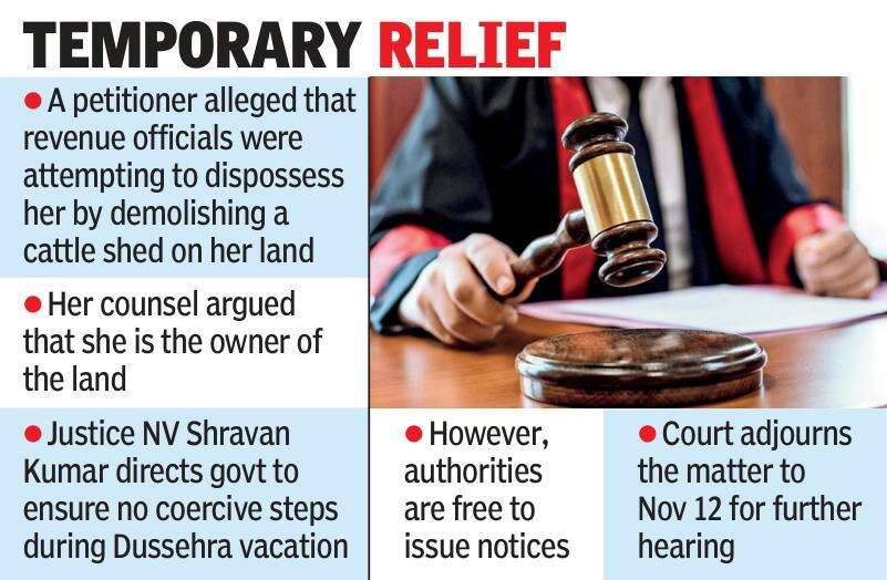 No razing on litigated lands, says Telangana high court.jpg