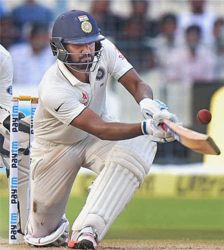 NZ: Rohit Steers India To Big Lead, Fighting NZ On Backfoot