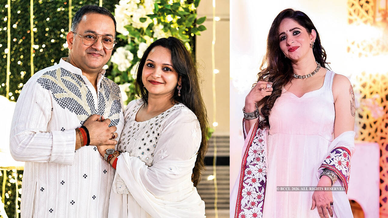 (L) Mayank and Arti (R) Simran