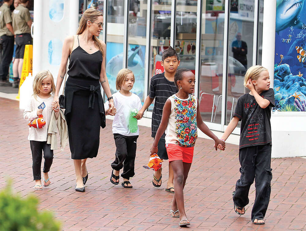No starry path ahead for Brangelina’s kids
