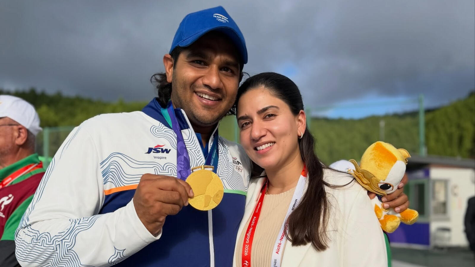 Kynan is married to Ria Rajeshwari Kumari, Indian Olympian trap shooter and silver medallist at 2022