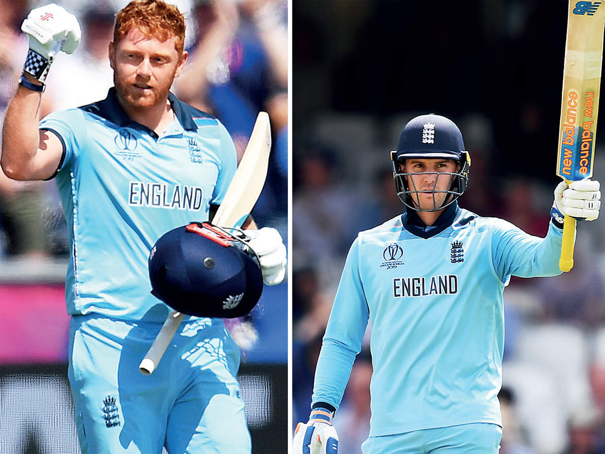 Jason Roy and Jonny Bairstow score 40 per cent more than their opposition in the first 15 overs