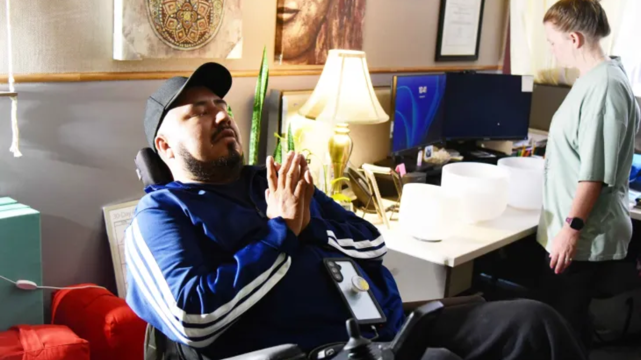 Rocky Fernandez’s life changed after a car crash left him paralysed <br>