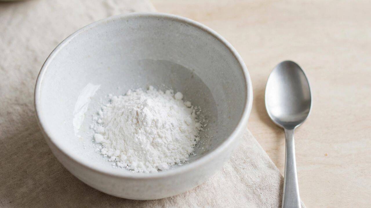 Start with 1 teaspoon of baking powder<br>