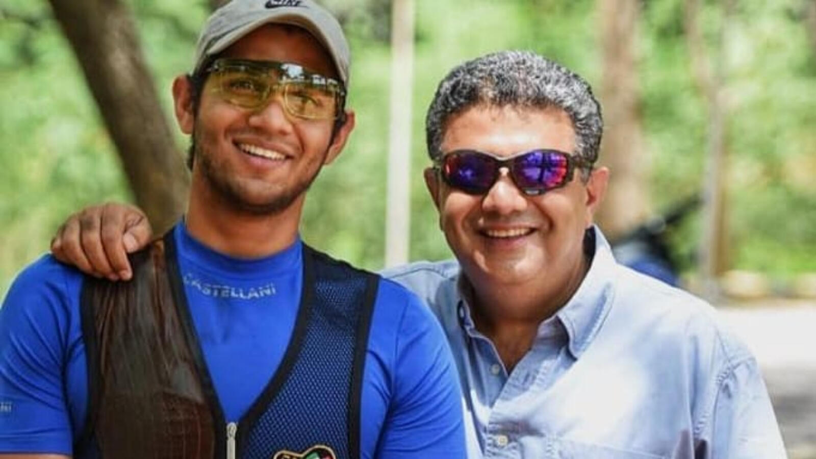Kynan with father Darius