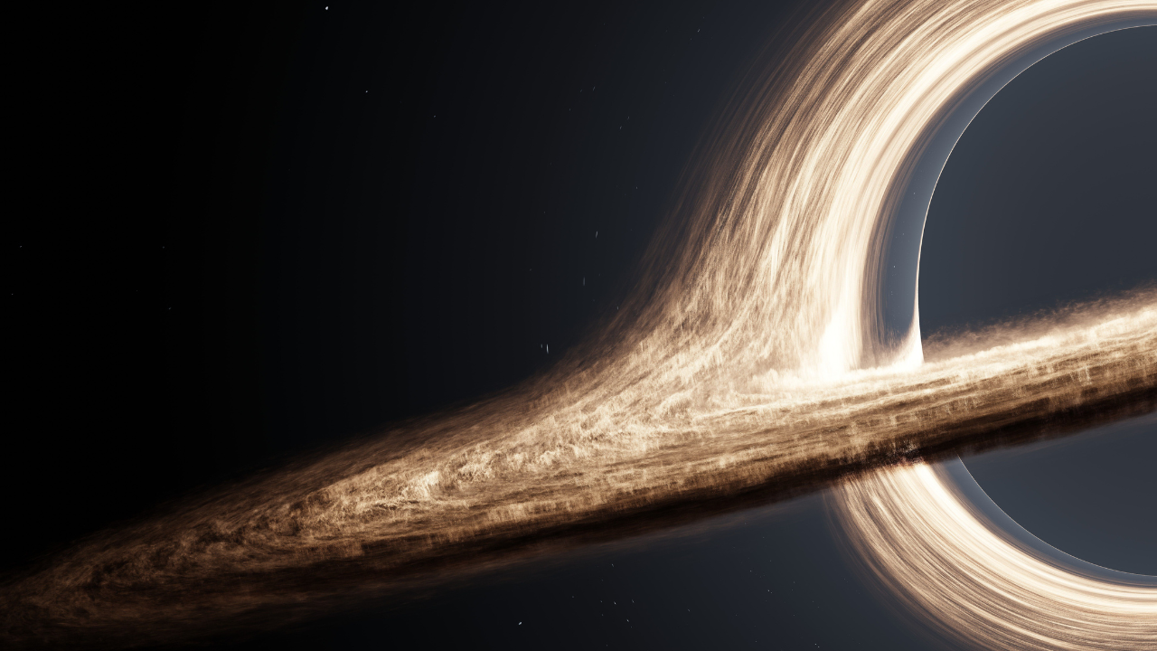 Astronomers call these delayed outflows black hole ‘burps’ (Image: Canva)<br>