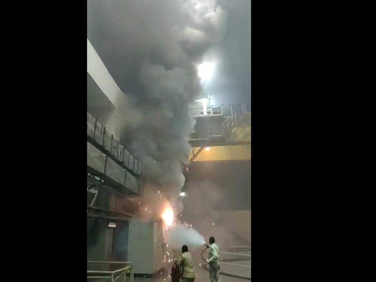 Fire breaks out at Srisailam under tunnel hydroelectric plant in ...