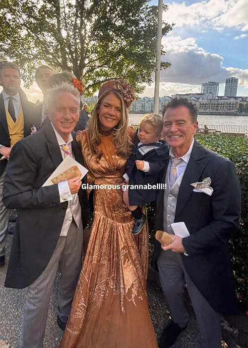 Annabel Croft's daughter stuns in two wedding dresses.