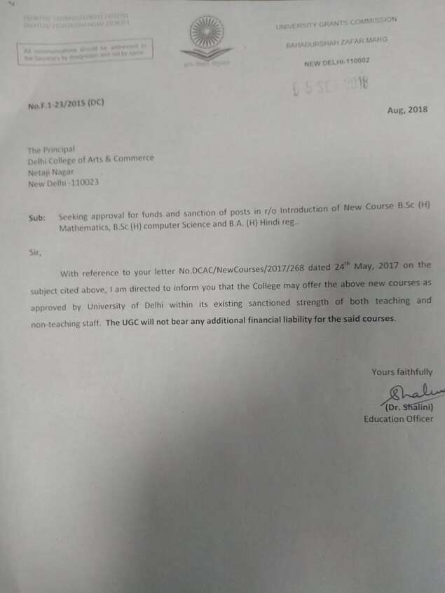 Delhi University Submits 3 Subjects Without UGC Consent, 75 Students Face Uncertain Future | India News