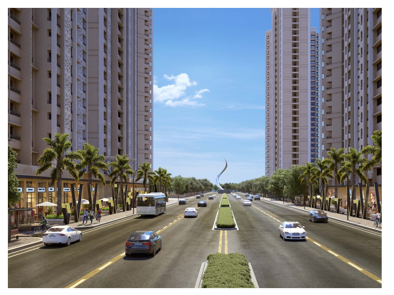 Artistic impression of Raunak Urban Centre in Adharwadi – Khadakpada, Kalyan (W)