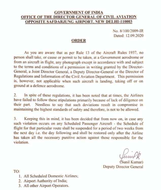 kangana ranaut flight chaos dgca issues guideline reminding no photography in aircraft