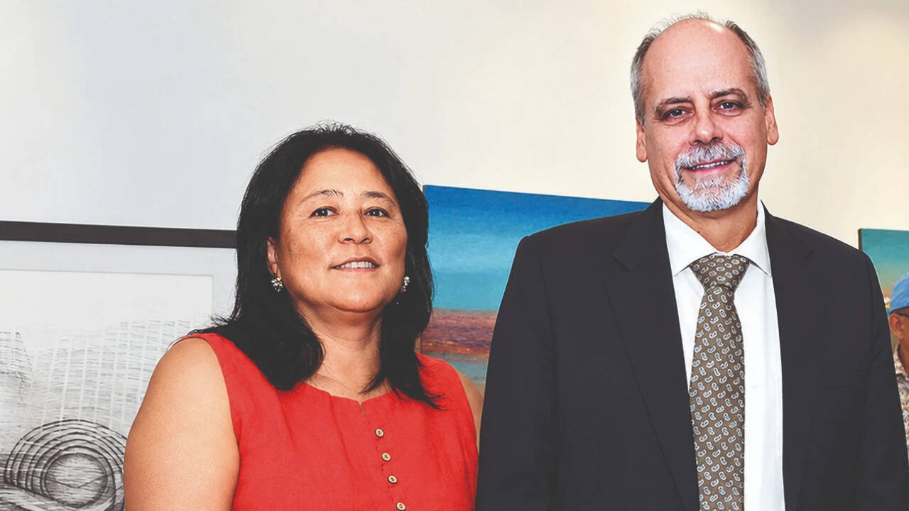 Bindiya Priesner and Dr Stefan Priesner, United Nations Resident Coordinator