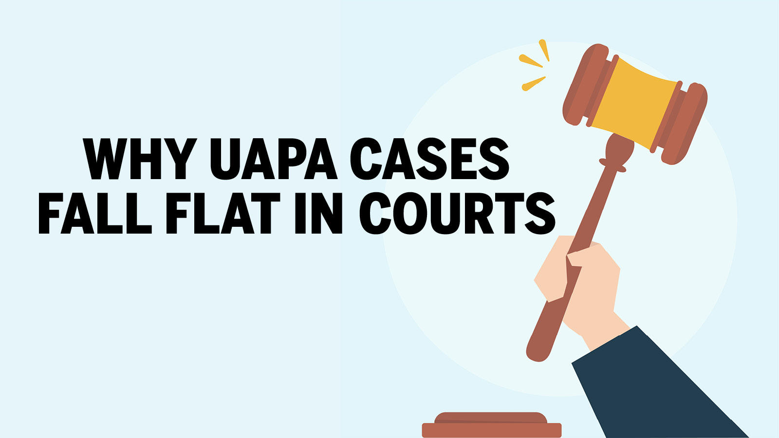 Uapa Act Why Uapa Cases Fall Flat In Courts Times Of India