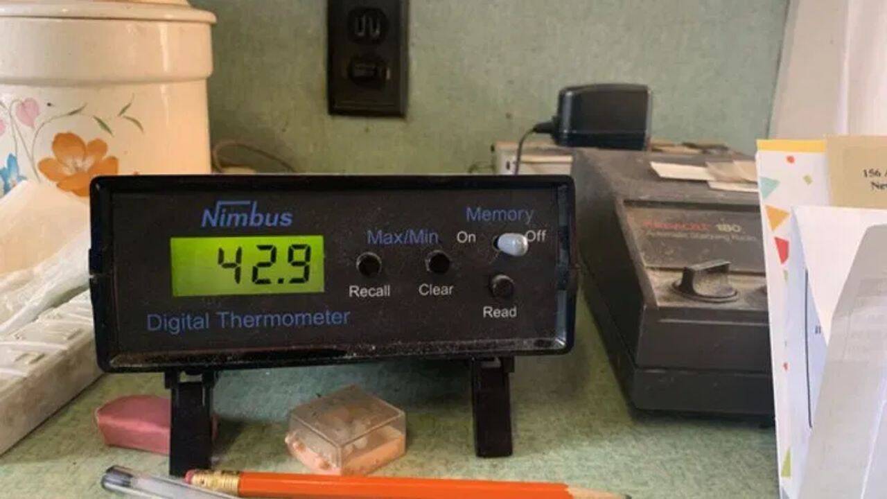Changes happened to her weather station when it was updated