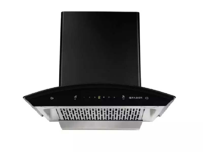 Faber 60 cm 1200 m³/hr Curved Glass Autoclean Chimney