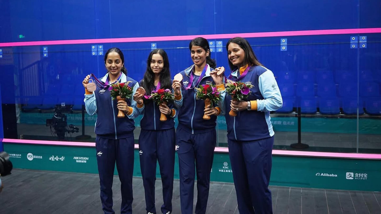 Anahat already has experience of having played at the Asian Games once. At Hangzhou, three years back, she won bronze in the women's team event and another bronze in mixed doubles.