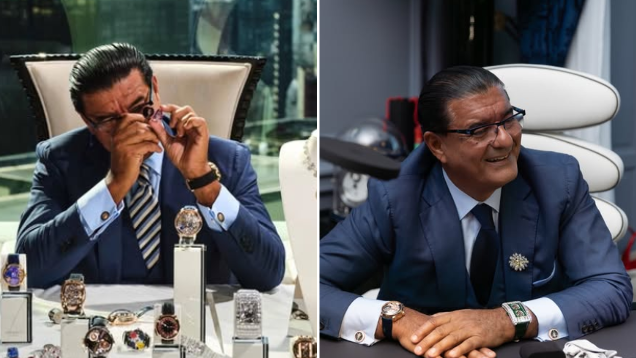 From scrap gold and jewellery to elaborate timepieces, Arabo built a global luxury name.