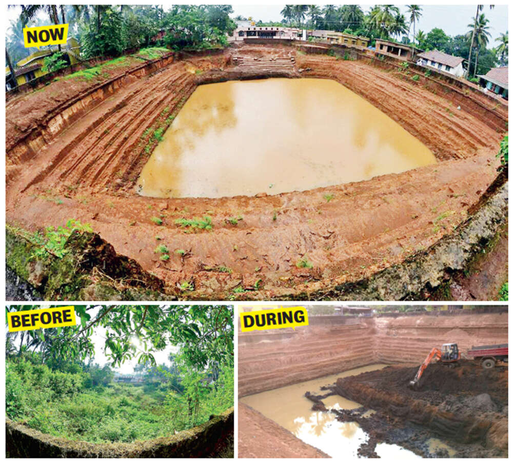Moodabidri Mangaluru Lake in Moodabidri returns to past glory
