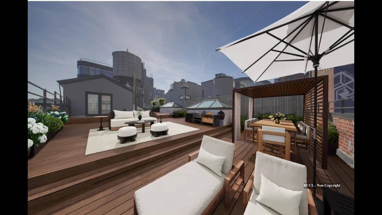 a view of Linda's penthouse<br><br><br>