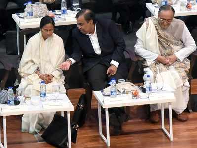 Bengal Global Business Summit: At CM Mamata Banerjee's business summit ...