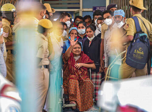 Sasikala released from prison after 4 years